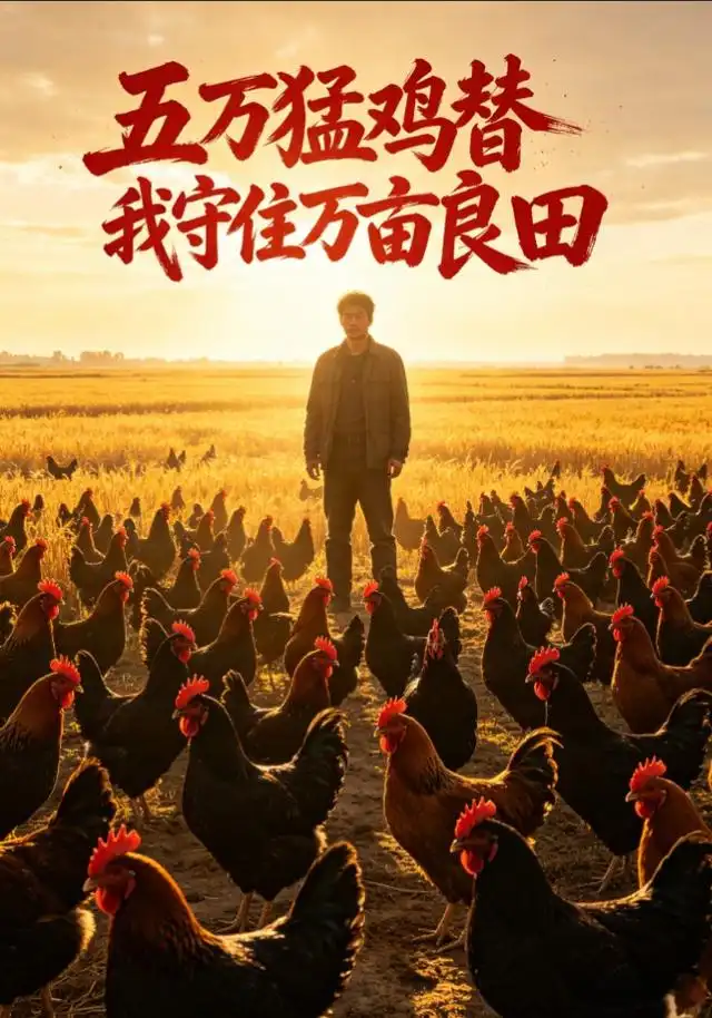 五万猛鸡替我守住万亩良田（47集）AI短剧-海之城短剧项目
