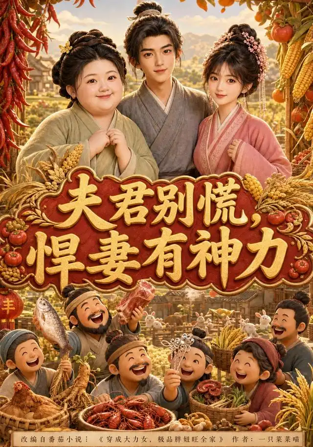 夫君别慌悍妻有神力（100集）-海之城短剧项目