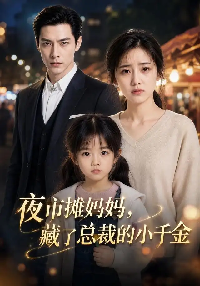 夜市摊妈妈藏了总裁的小千金（40集） AI短剧-海之城短剧项目