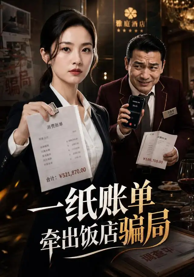 一纸账单牵出饭店骗局（31集） AI短剧 - 海之城短剧