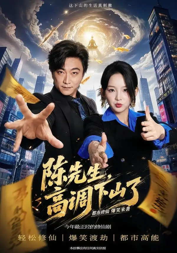 陈先生高调下山了（79集）李云鹏＆张婉悦-海之城短剧项目