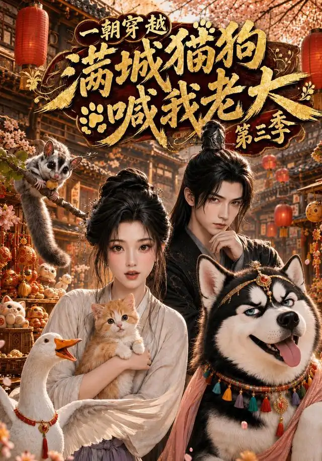 一朝穿越满城猫狗喊我老大第三季（146集）-海之城短剧项目