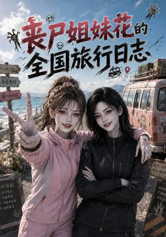 丧尸姐妹花的全国旅行日志（35集） AI短剧-海之城短剧项目