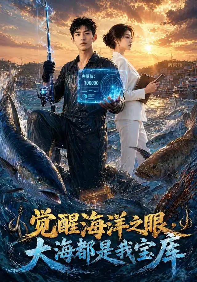 觉醒海洋之眼大海都是我宝库（75集） AI短剧-海之城短剧项目