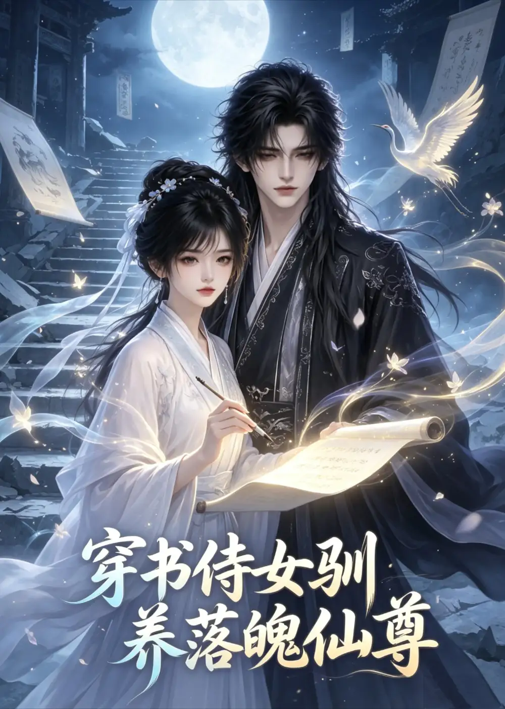 穿书侍女驯养落魄仙尊（50集）-海之城短剧项目