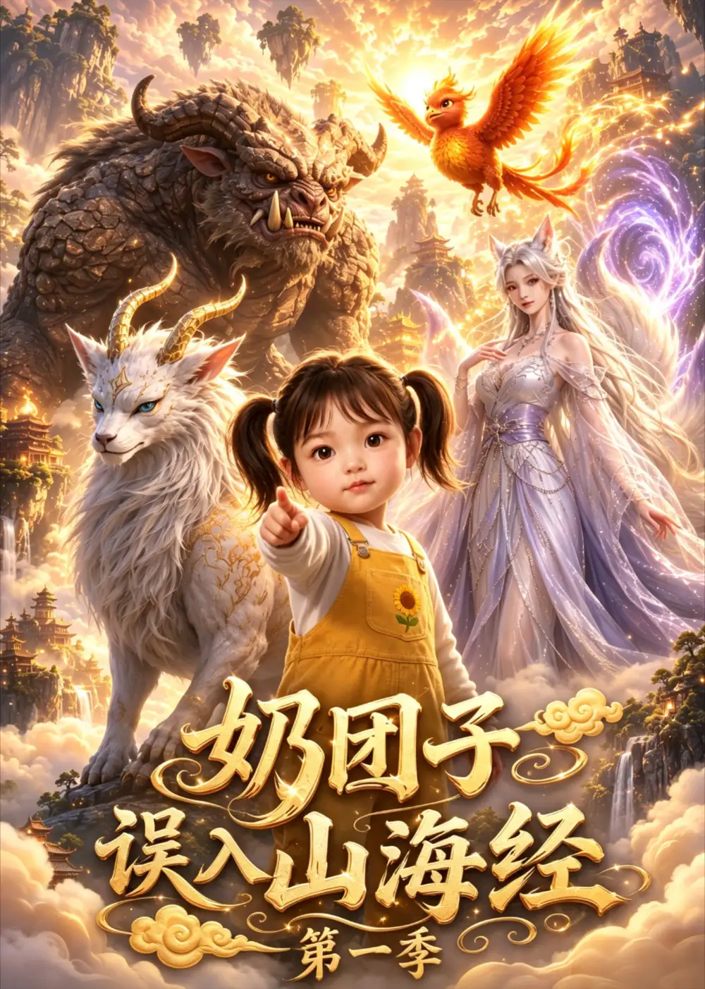 奶团子误入山海经第一季（52集）-海之城短剧项目