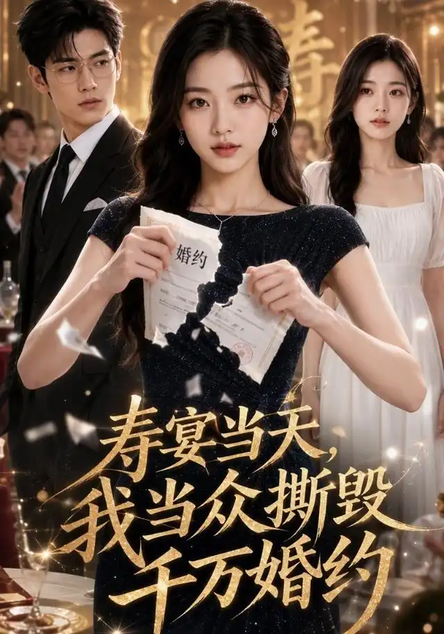 寿宴当天我当众撕毁千万婚约（55集）AI短剧-海之城短剧项目