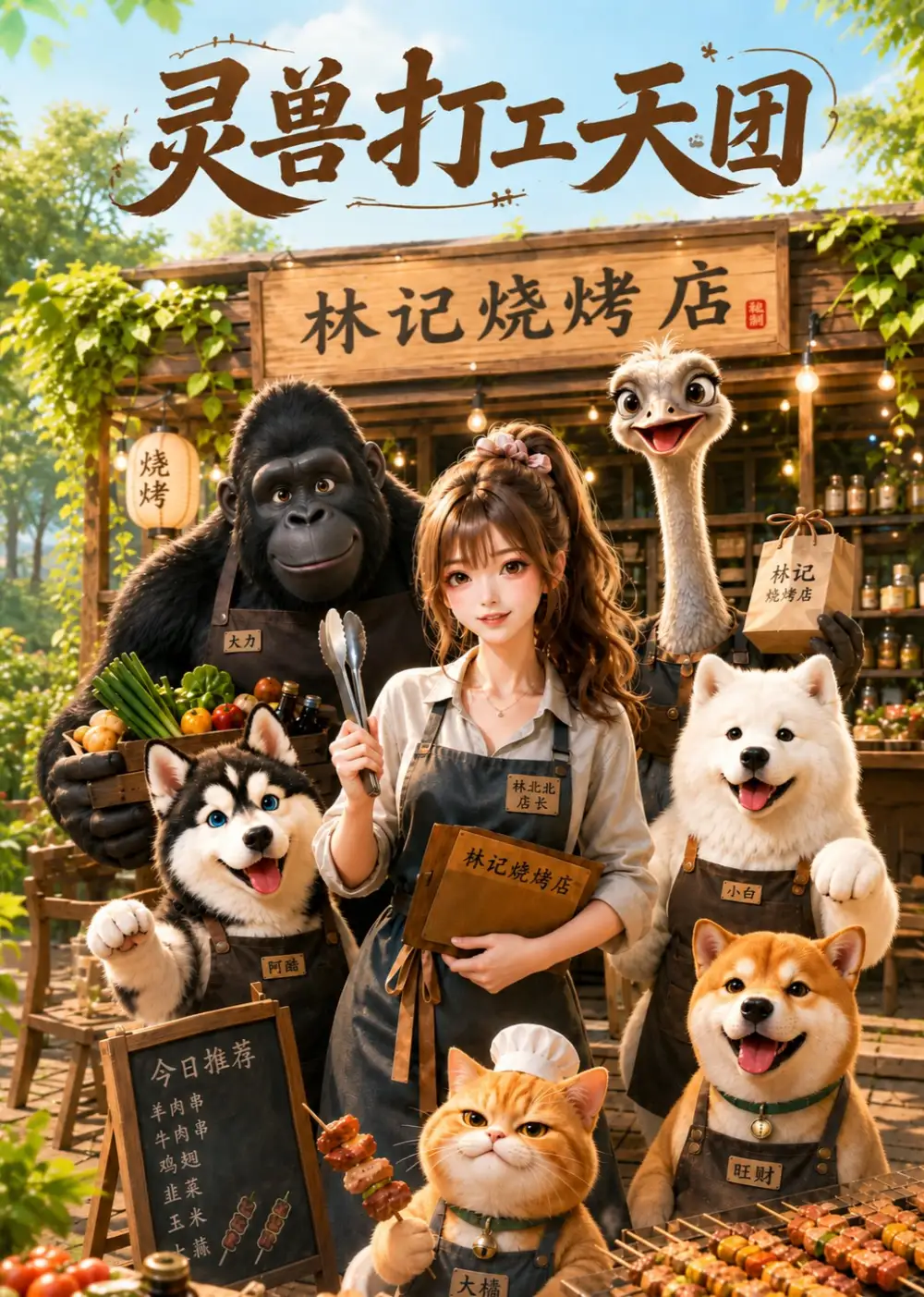 灵兽打工天团 灵兽打工天团