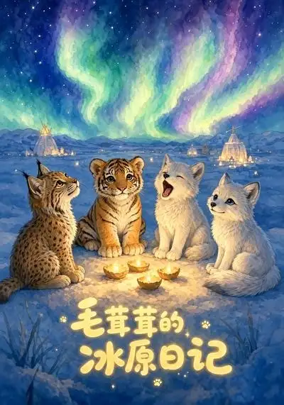 毛茸茸的冰原日记（21集）-海之城短剧项目