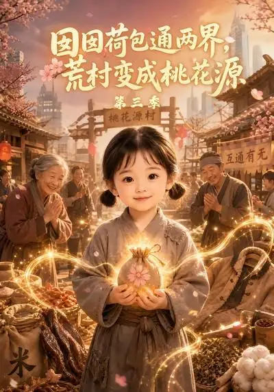 囡囡荷包通两界荒村变成桃花源第三季（82集）-海之城短剧项目