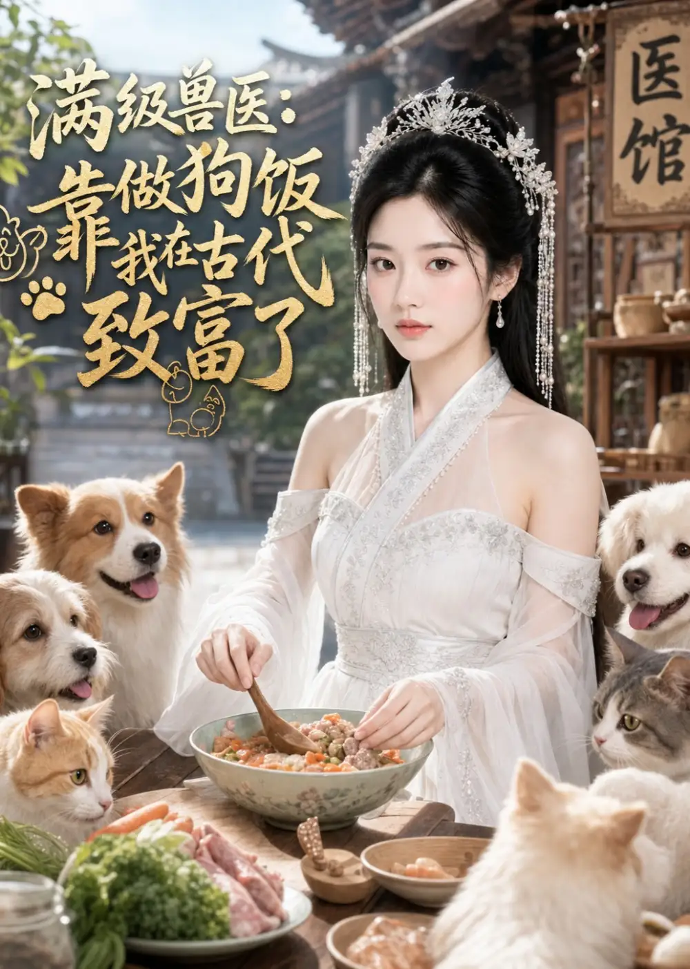 满级兽医靠做狗饭我在古代致富了（34集）-海之城短剧项目