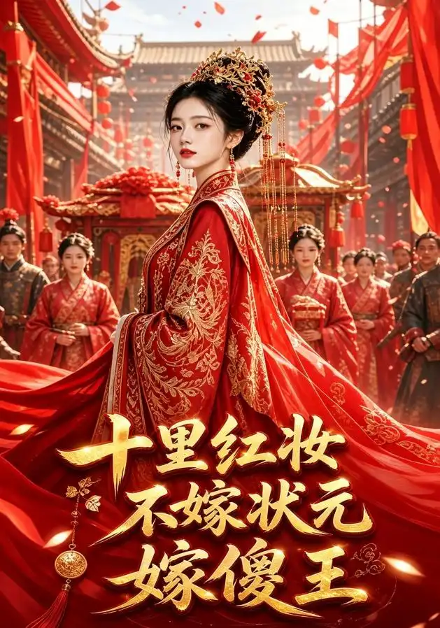 十里红妆不嫁状元嫁傻王（103集）AI短剧-海之城短剧项目