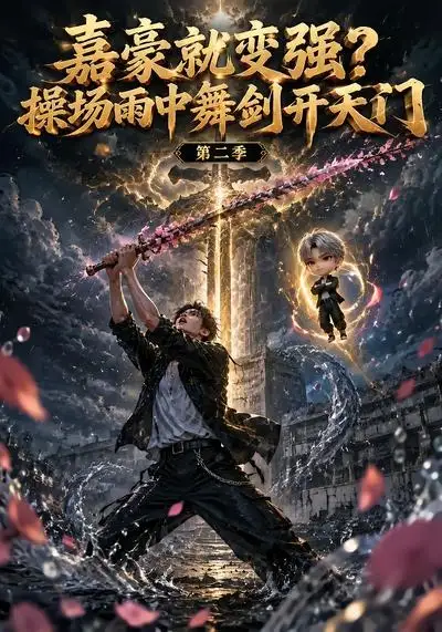 嘉豪就变强操场雨中舞剑开天门第二季 嘉豪就变强操场雨中舞剑开天门第二季
