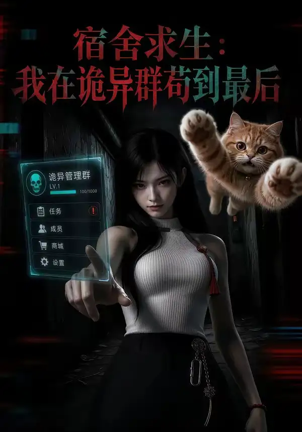 宿舍求生我在诡异群苟到最后（75集）-海之城短剧项目