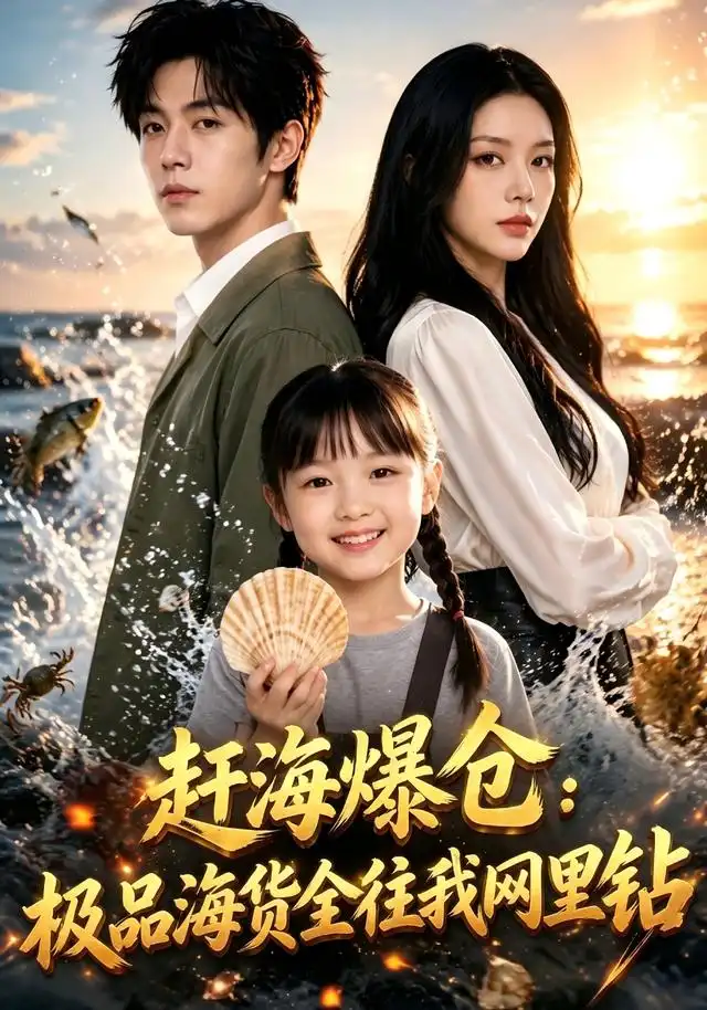 赶海爆仓极品海货全往我网里钻（80集）AI短剧-海之城短剧项目