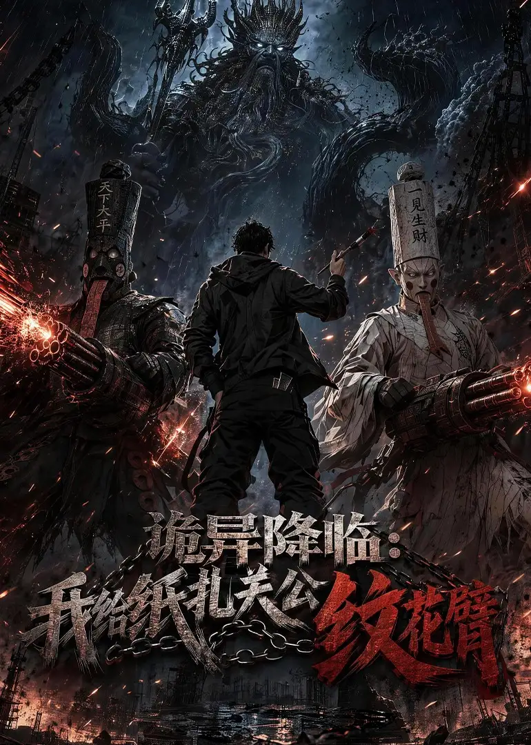诡异降临我给纸扎关公纹花臂 诡异降临我给纸扎关公纹花臂