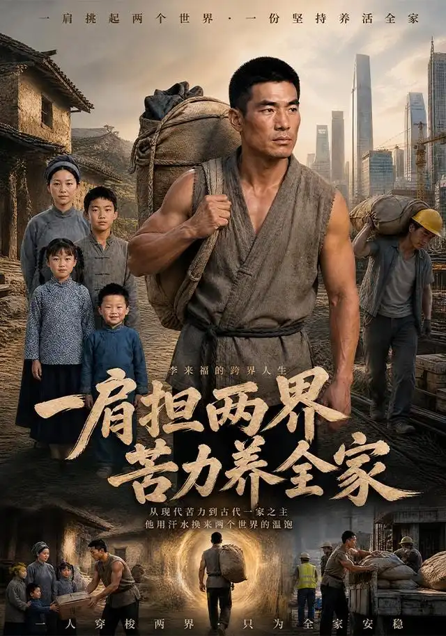 一肩担两界苦力养全家 一肩担两界苦力养全家