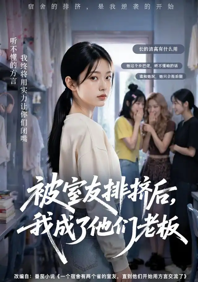 被室友排挤后我成了他们老板（60集）AI短剧-海之城短剧项目