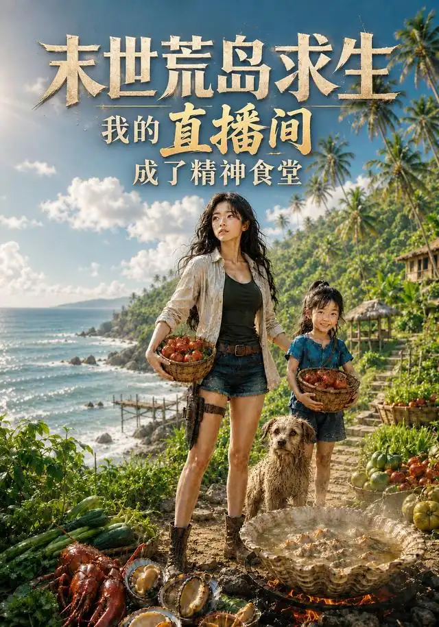 末世荒岛求生_我的直播间成了精神食堂（63集） - 海之城短剧
