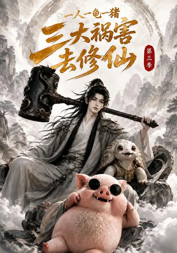 一人一龟一猪三大祸害去修仙第三季 一人一龟一猪三大祸害去修仙第三季