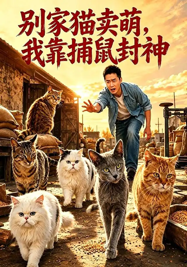 别家猫卖萌我靠捕鼠封神（65集）赵焕城＆林学-海之城短剧项目