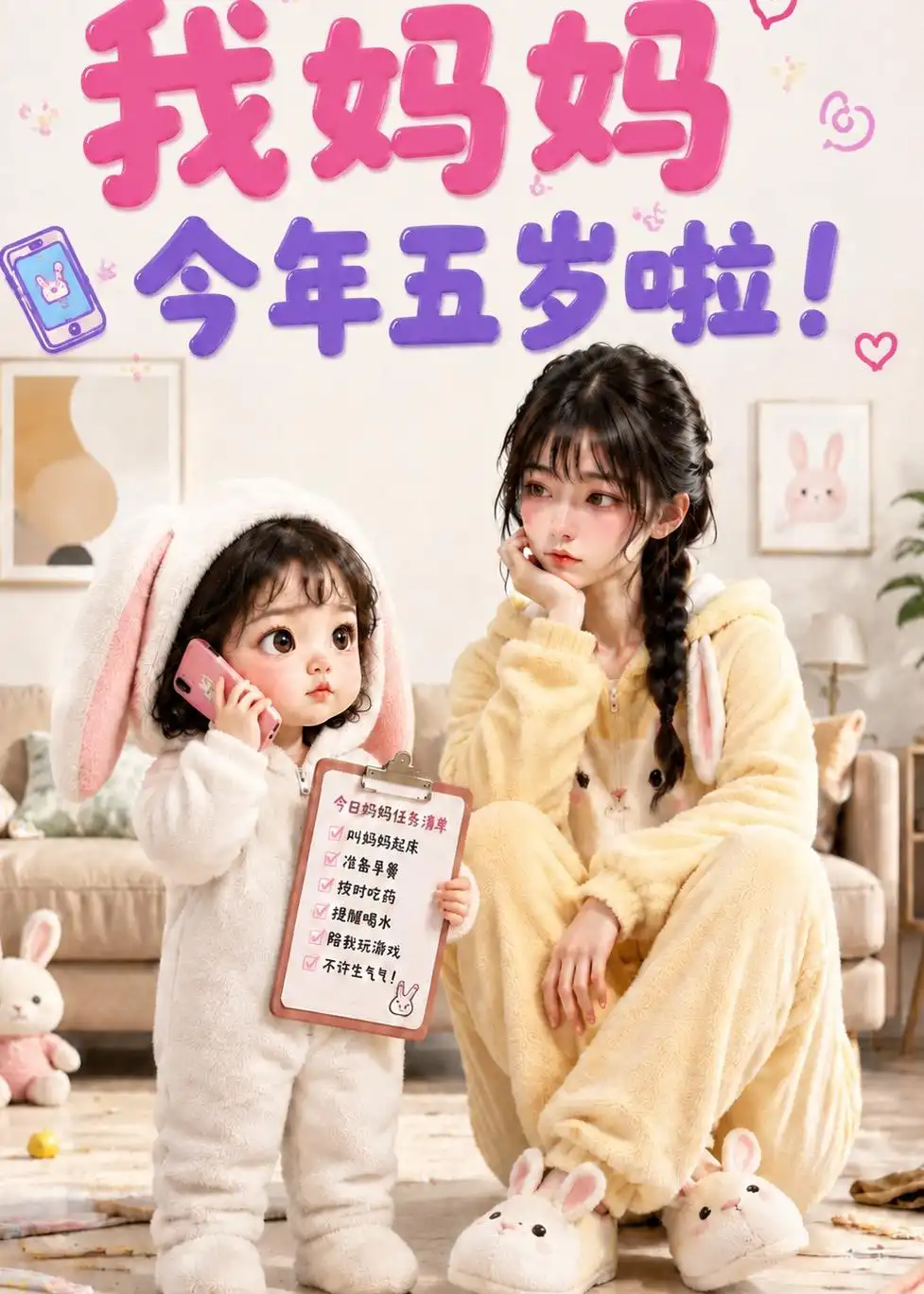 我妈妈今年五岁啦 我妈妈今年五岁啦