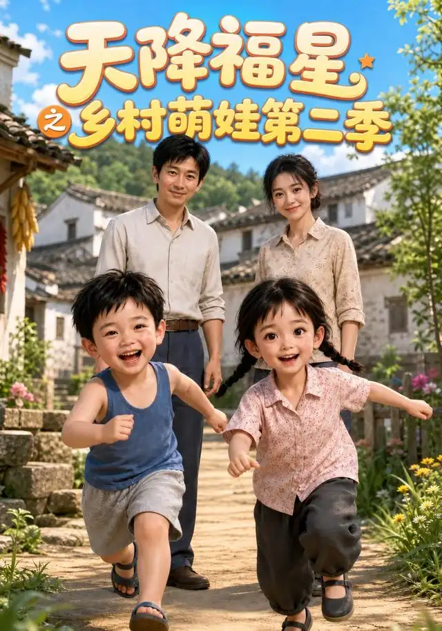 天降福星之乡村萌娃第二季（85集）AI短剧-海之城短剧项目