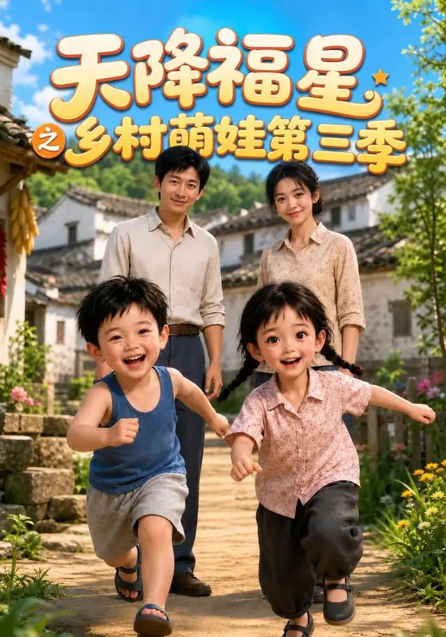 天降福星之乡村萌娃第三季（97集）AI短剧-海之城短剧项目