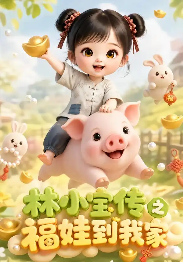 林小宝传之福娃到我家（74集）-海之城短剧项目