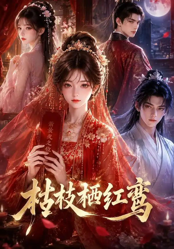枯枝栖红鸾 枯枝栖红鸾