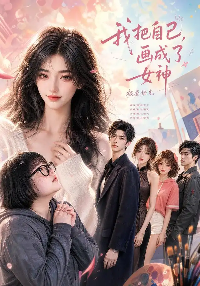 我把自己画成了女神 我把自己画成了女神