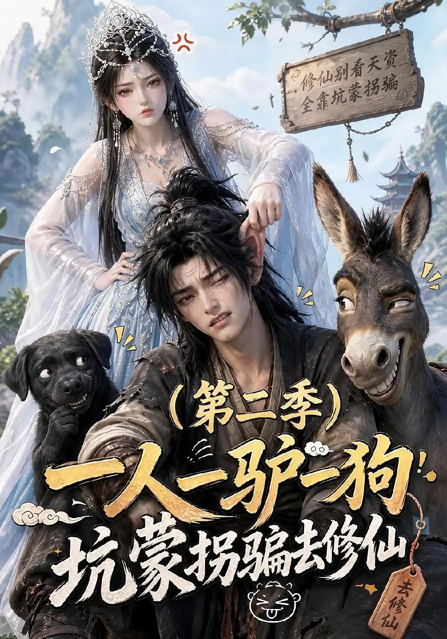 一人一驴一狗坑蒙拐骗去修仙第二季 一人一驴一狗坑蒙拐骗去修仙第二季