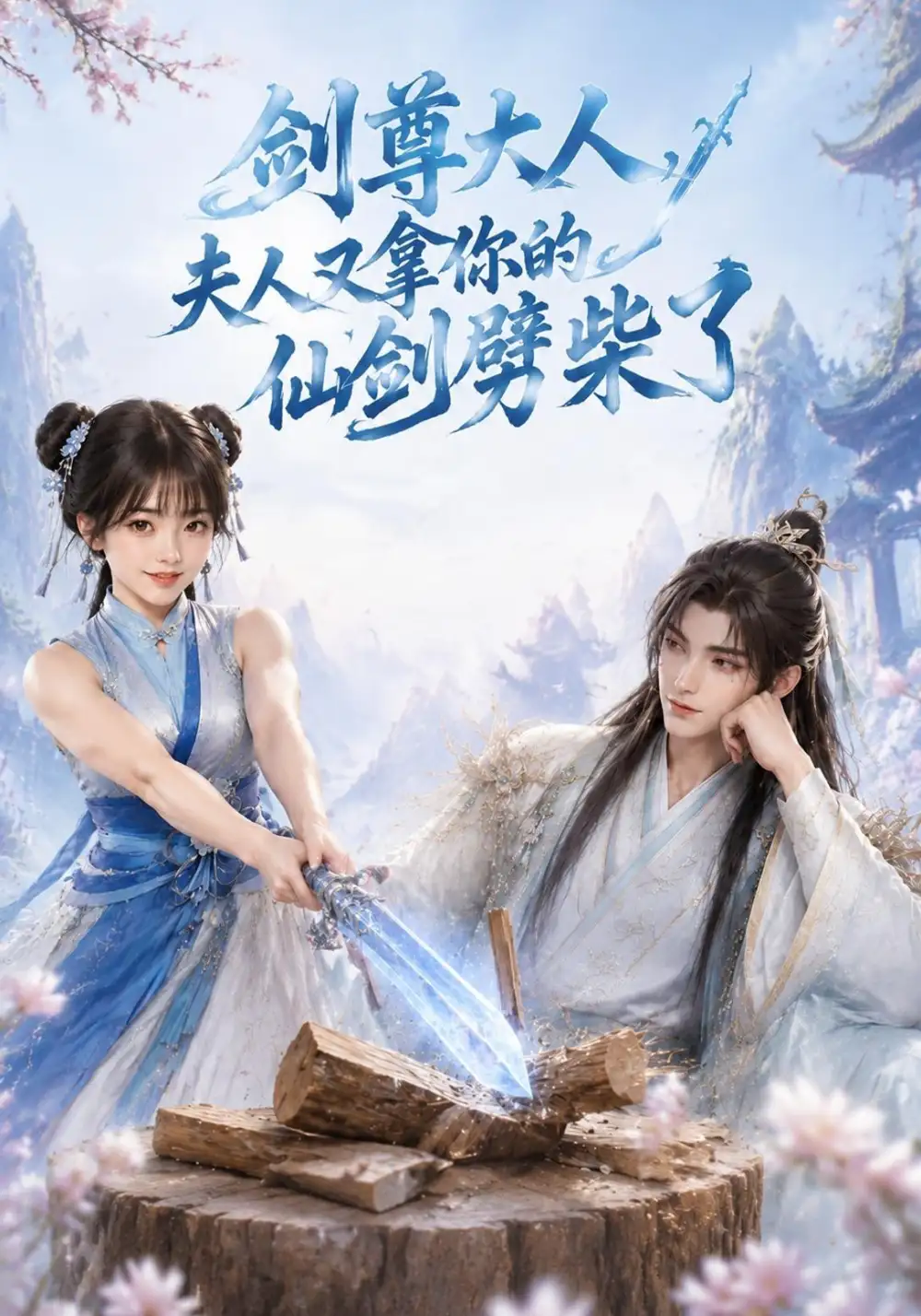 剑尊大人夫人又拿你的仙剑劈柴了（60集）-海之城短剧项目