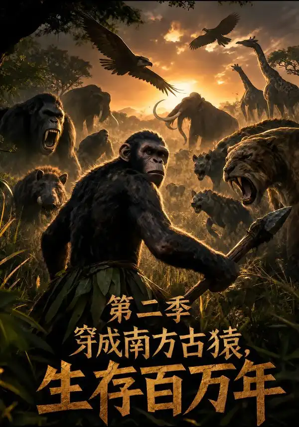 穿成南方古猿生存百万年第二季（50集）-海之城短剧项目
