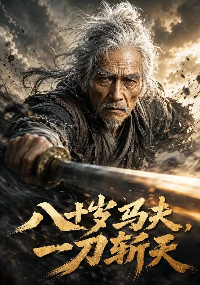 八十岁马夫一刀斩天（141集）Ai短剧-海之城短剧项目