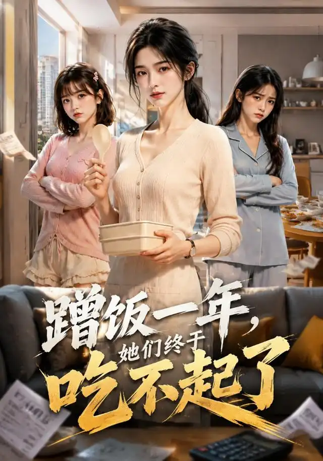 蹭饭一年她们终于吃不起了（32集）Ai短剧-海之城短剧项目