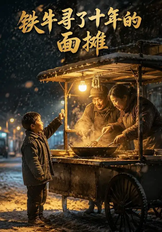 铁牛寻了十年的面摊（32集）Ai短剧-海之城短剧项目