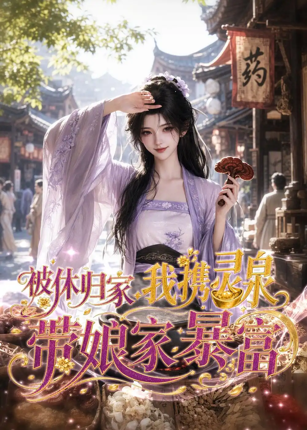 被休归家我携灵泉带娘家暴富 被休归家我携灵泉带娘家暴富