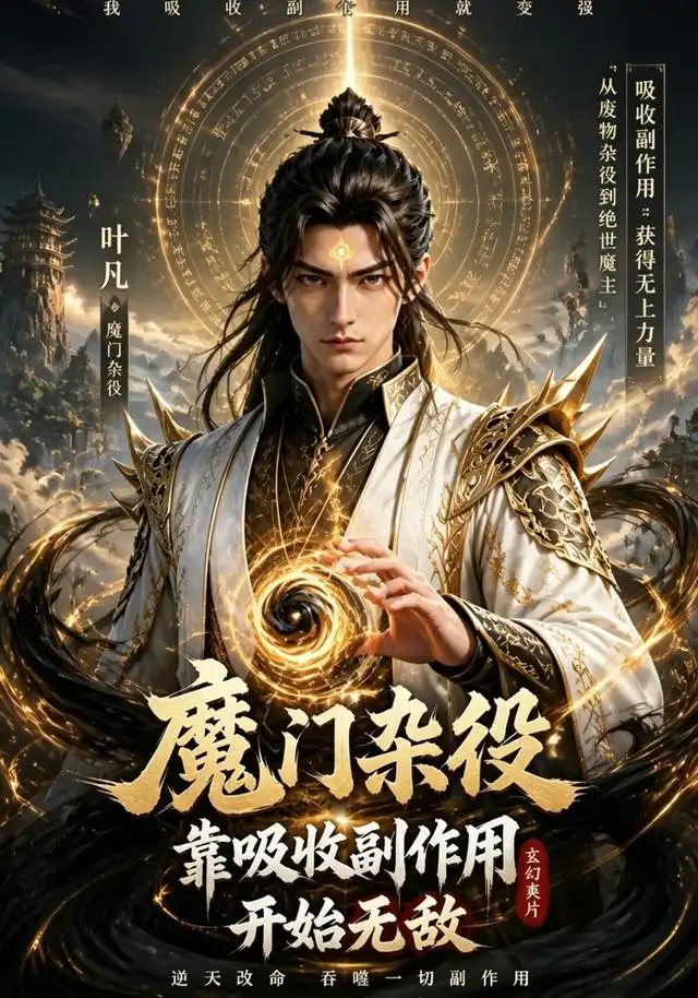 魔门杂役靠吸收副作用开始无敌（60集）动漫-海之城短剧项目