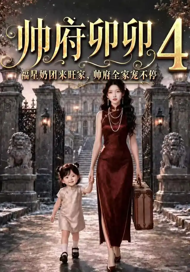帅府卯卯4福星奶团来旺家帅府全家宠不停（238集） - 海之城短剧