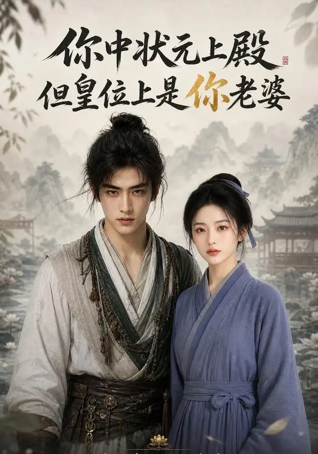 你中状元上殿但皇位上是你老婆（83集）Ai短剧-海之城短剧项目