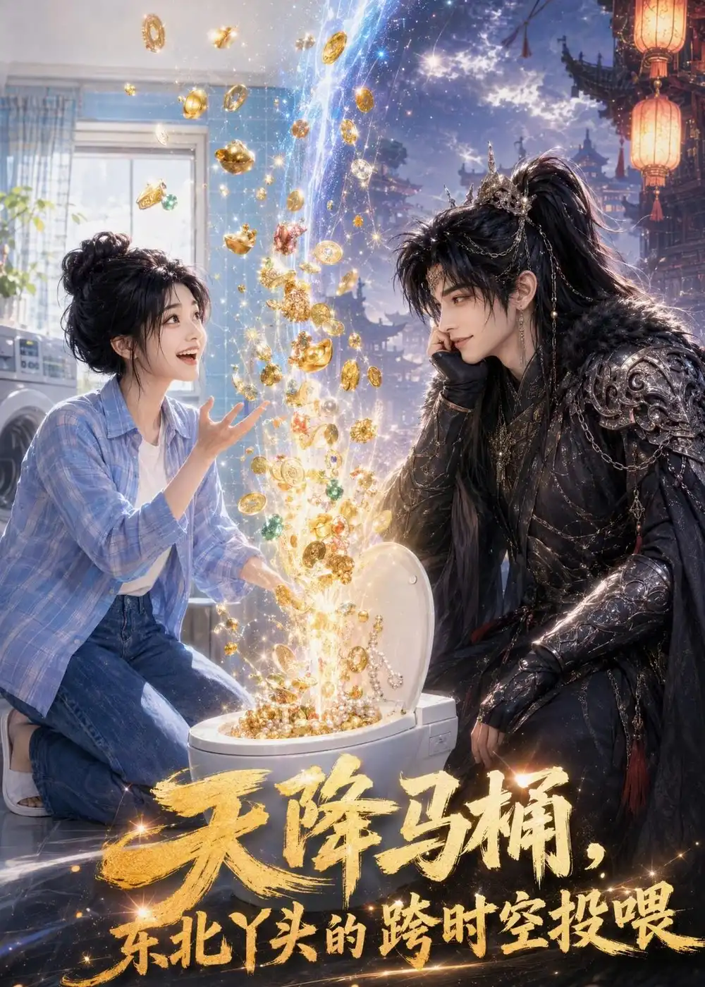 天降马桶东北丫头的跨时空投喂（64集） - 海之城短剧