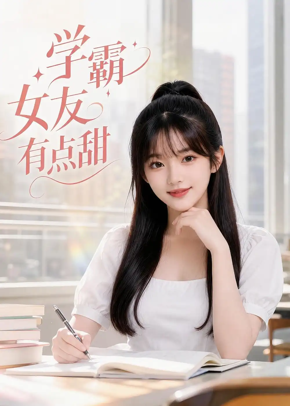 学霸女友有点甜（52集）-海之城短剧项目
