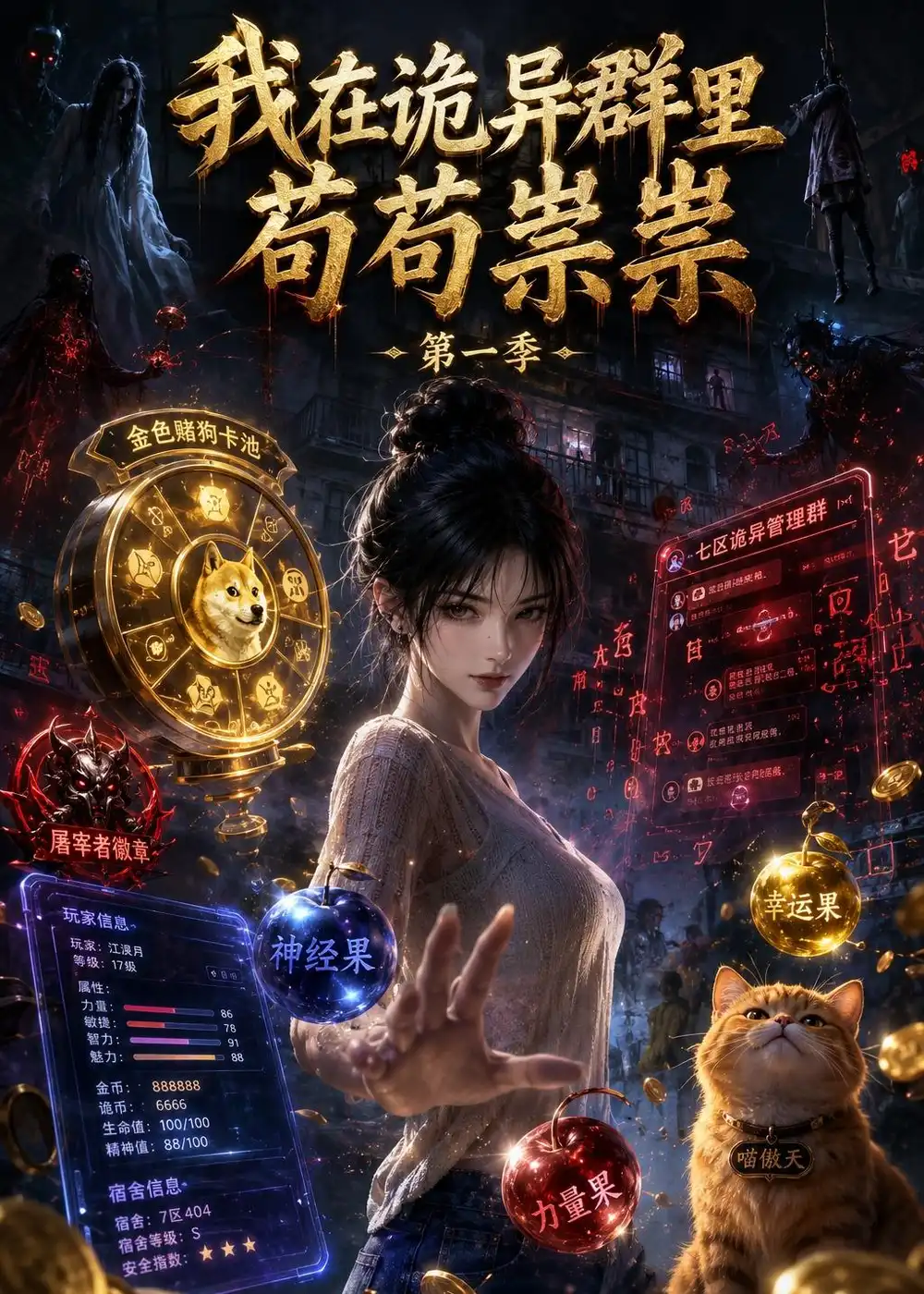 我在诡异群里苟苟祟祟第一季（74集）-海之城短剧项目