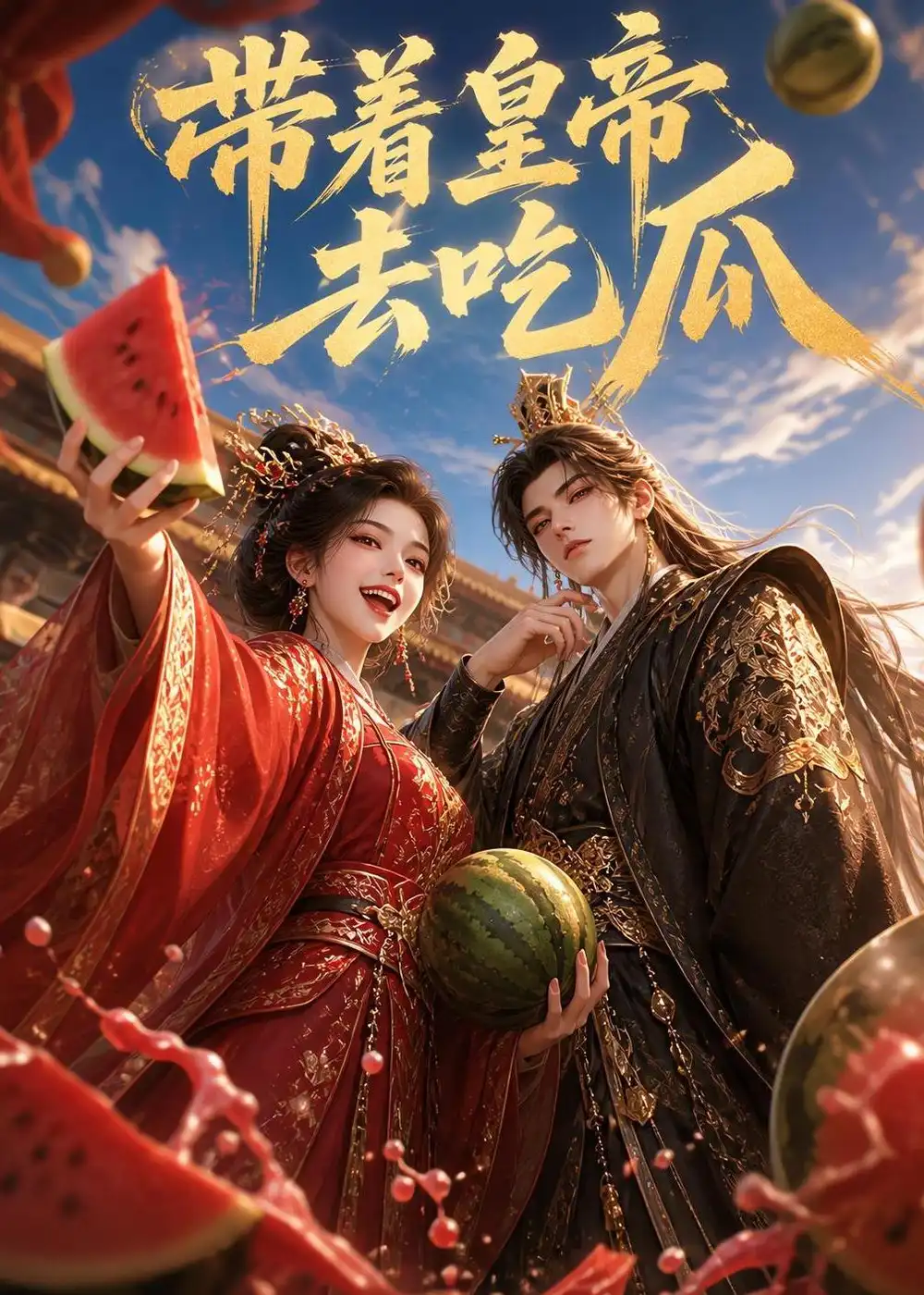 带着皇帝去吃瓜（116集）-海之城短剧项目