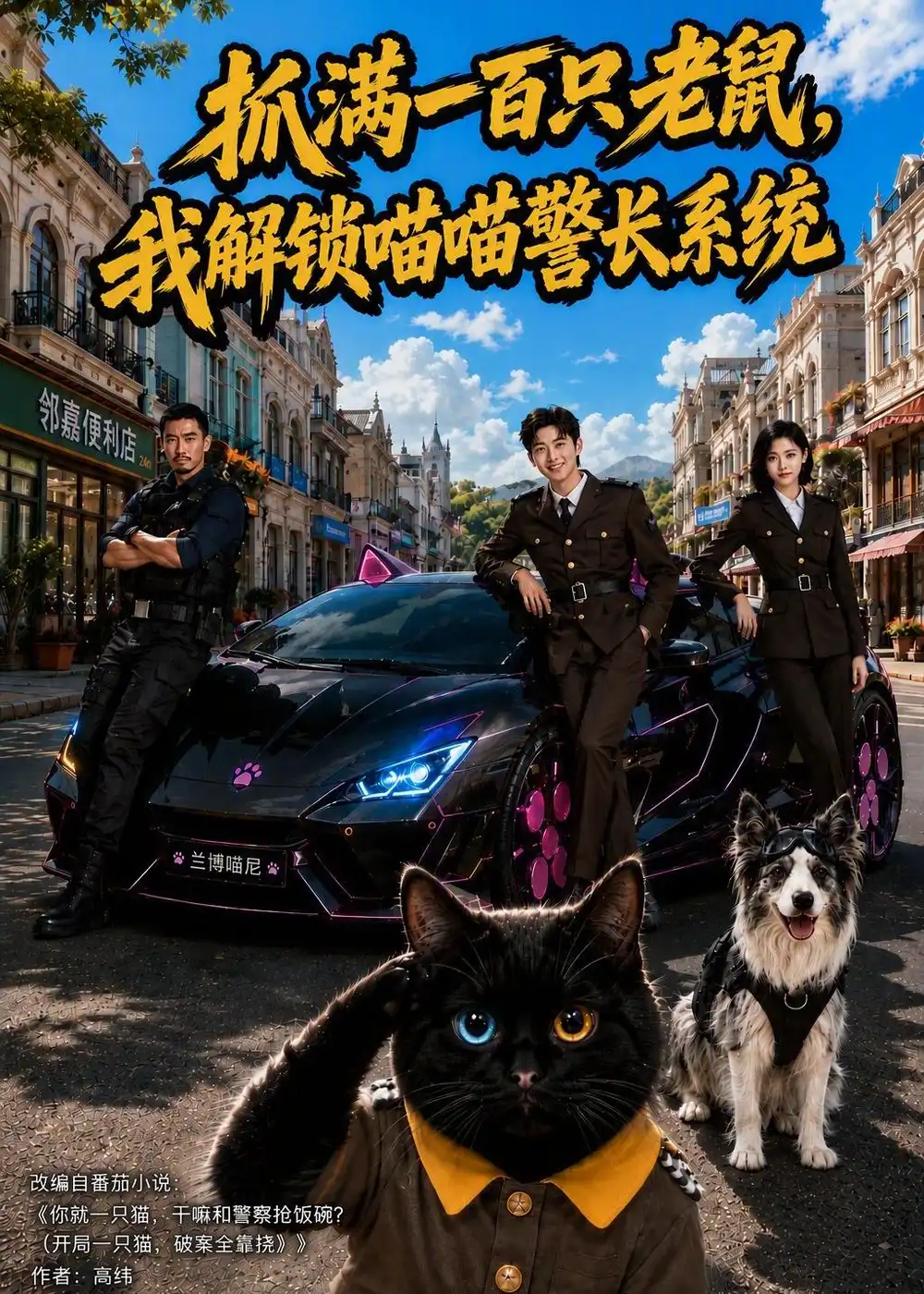 抓满一百只老鼠我解锁喵喵警长系统 抓满一百只老鼠我解锁喵喵警长系统