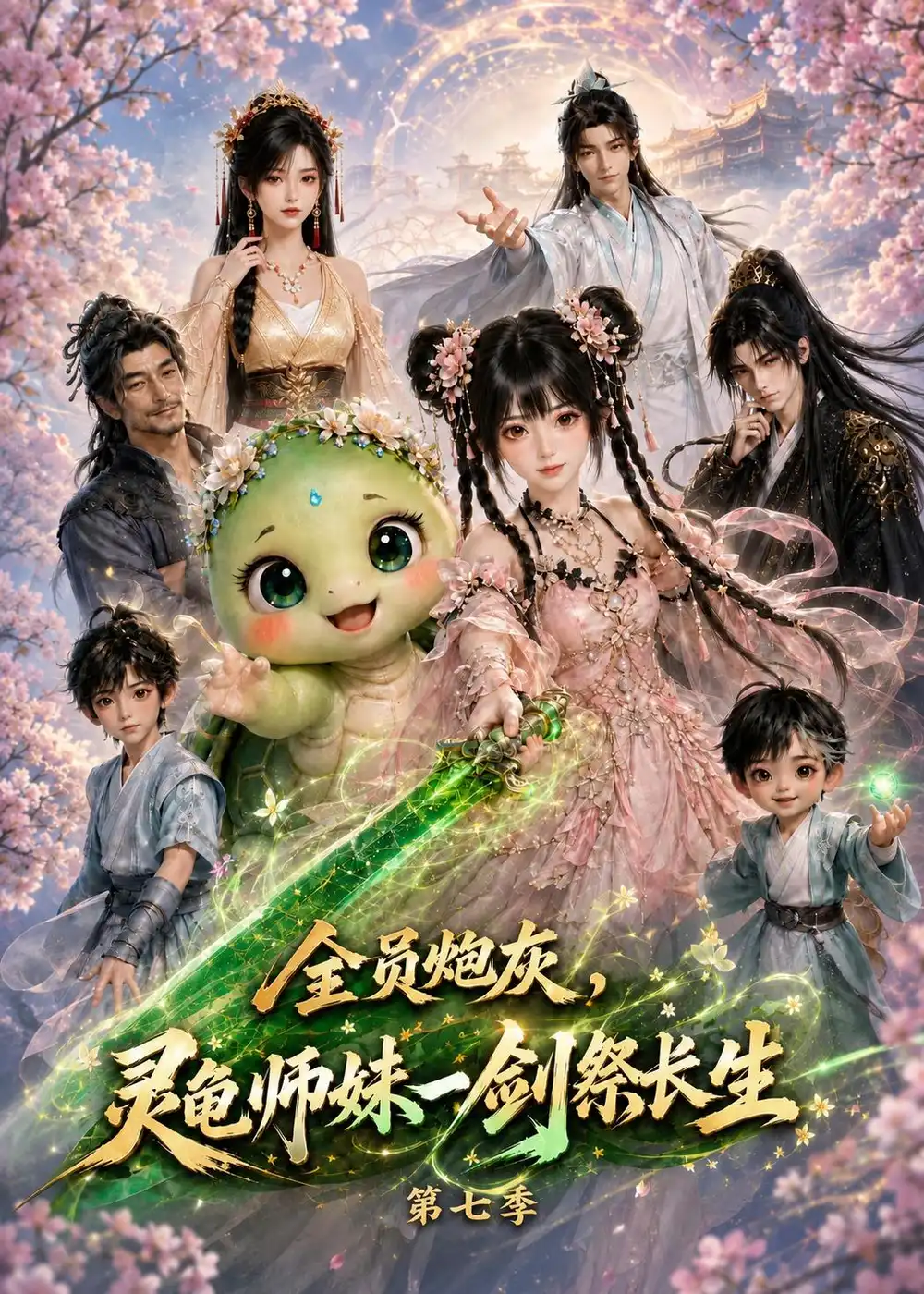 全员炮灰灵龟师妹一剑祭长生第七季（118集）-海之城短剧项目
