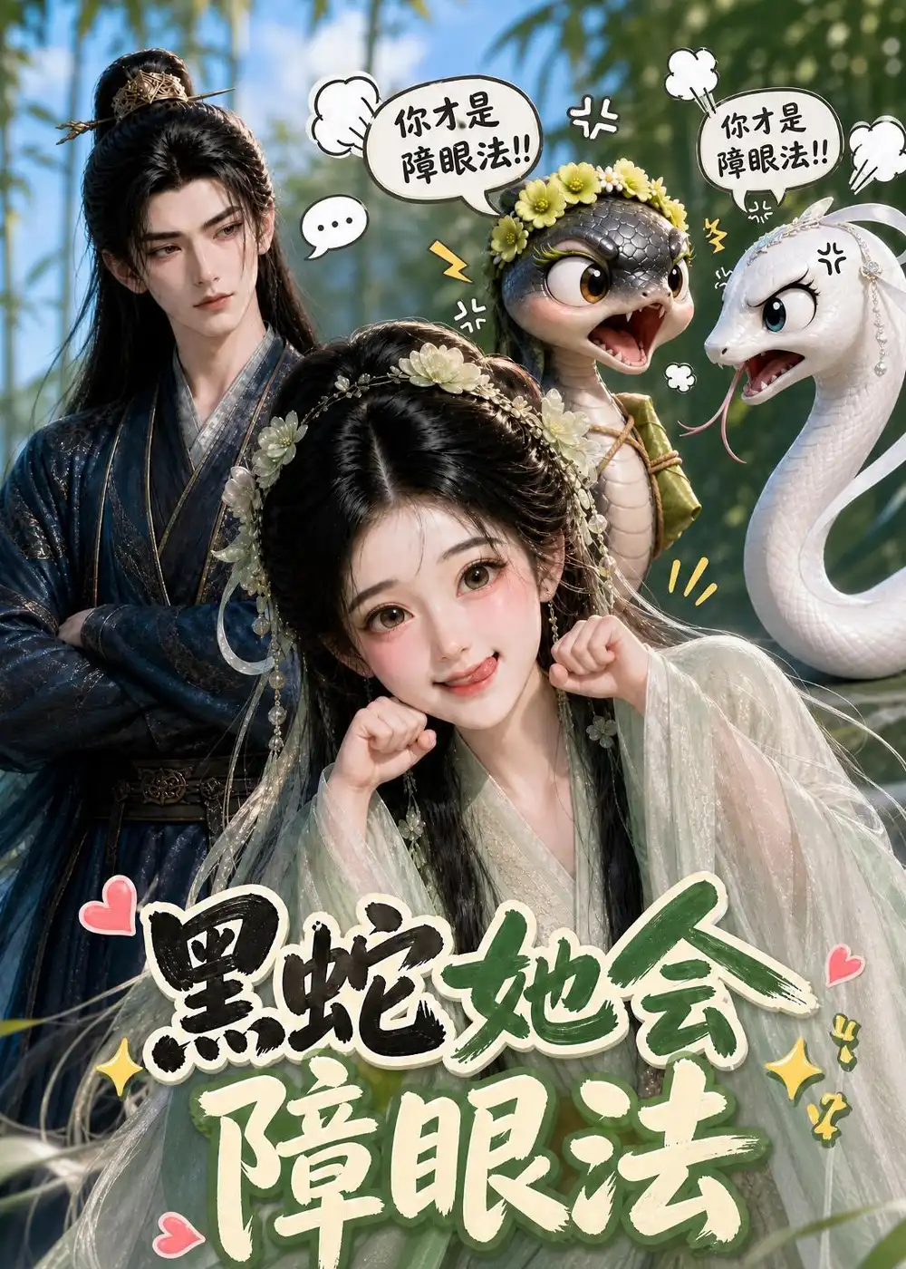 黑蛇她会障眼法 黑蛇她会障眼法
