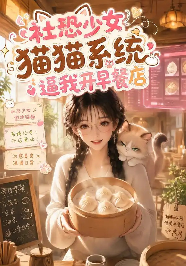 社恐少女猫猫系统逼我开早餐店（103集） - 海之城短剧