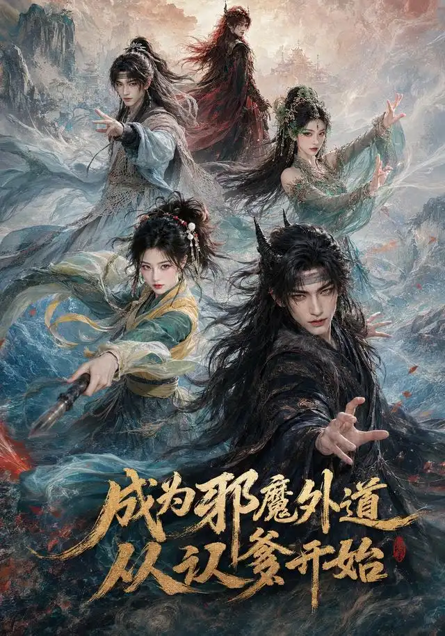 成为邪魔外道从认爹开始（66集）AI短剧-海之城短剧项目